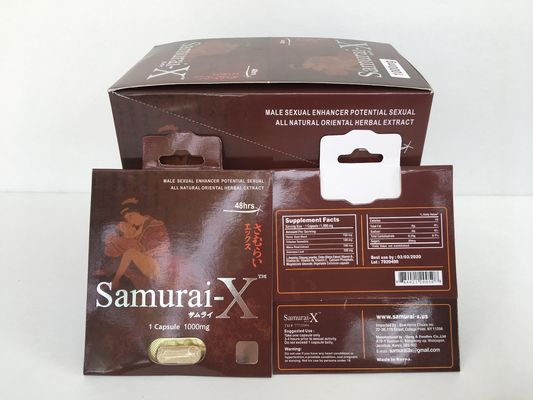 Samurai Tablet Erect Man Pills Samurai X Capsule
